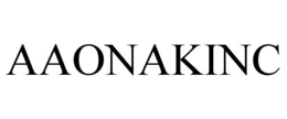 AAONAKINC trademark