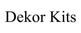 DEKOR KITS trademark