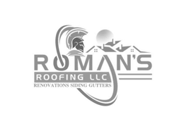 ROMAN'S ROOFING LLC RENOVATIONS SIDING GUTTERS trademark