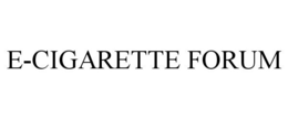 E-CIGARETTE FORUM trademark