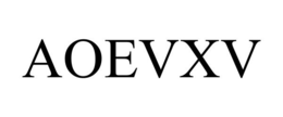 AOEVXV trademark