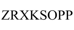ZRXKSOPP trademark