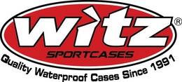 WITZ SPORTCASES QUALITY WATERPROOF CASES SINCE 1991 trademark