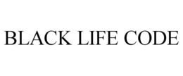 BLACK LIFE CODE trademark