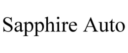 SAPPHIRE AUTO trademark