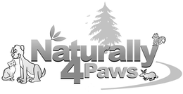 NATURALLY 4 PAWS trademark