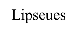 LIPSEUES trademark