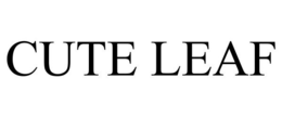 CUTE LEAF trademark