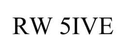 RW 5IVE trademark