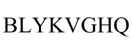 BLYKVGHQ trademark