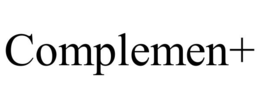 COMPLEMEN+ trademark