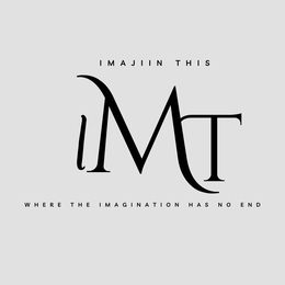 IMAJIIN THIS IMT WHERE THE IMAGINATION HAS NO END trademark