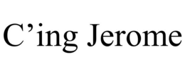 C'ING JEROME trademark