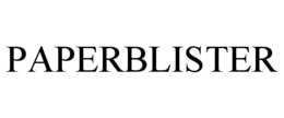 PAPERBLISTER trademark