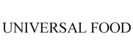 UNIVERSAL FOOD trademark