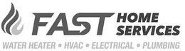 FAST HOME SERVICES WATER HEATER · HVAC · ELECTRICAL · PLUMBING trademark