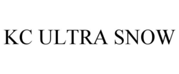 KC ULTRA SNOW trademark