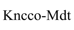 KNCCO-MDT trademark