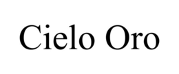 CIELO ORO trademark
