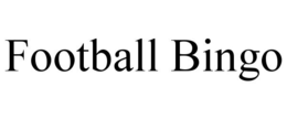 FOOTBALL BINGO trademark