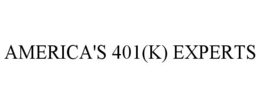 AMERICA'S 401(K) EXPERTS trademark