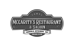 MCGARITY'S RESTAURANT & SALOON EUREKA SPRINGS, AR IRISH PUB trademark