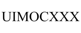 UIMOCXXX trademark