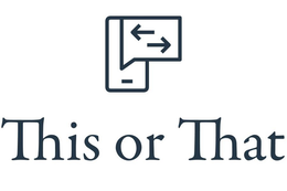 THIS OR THAT trademark