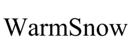 WARMSNOW trademark
