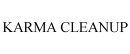 KARMA CLEANUP trademark