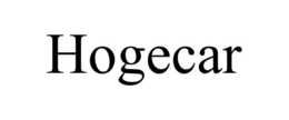 HOGECAR trademark