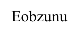 EOBZUNU trademark
