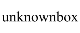 UNKNOWNBOX trademark