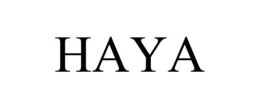 HAYA trademark