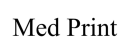 MED PRINT trademark