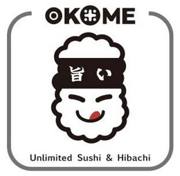OKOME UNLIMITED SUSHI & HIBACHI trademark