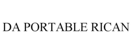 DA PORTABLE RICAN trademark