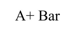 A+ BAR trademark