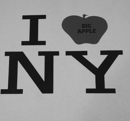I BIG APPLE NY trademark