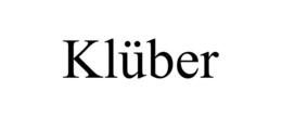 KLÜBER trademark