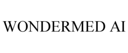 WONDERMED AI trademark