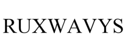 RUXWAVYS trademark