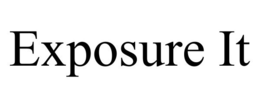 EXPOSURE IT trademark