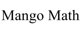 MANGO MATH trademark