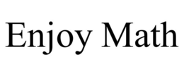 ENJOY MATH trademark