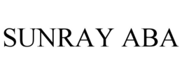 SUNRAY ABA trademark