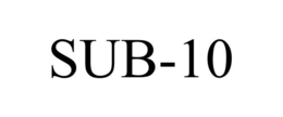 SUB-10 trademark