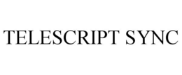 TELESCRIPT SYNC trademark