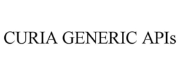 CURIA GENERIC APIS trademark