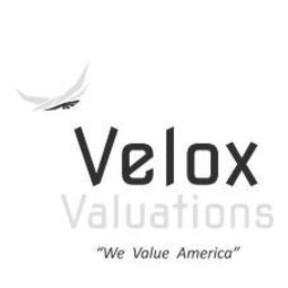 VELOX VALUATIONS "WE VALUE AMERICA" trademark